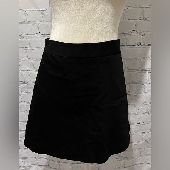 NWT Express black cotton blend short skirt size 6 - Picture 1 of 6